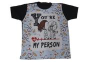 Camiseta Blusa Adulto Unissex Série Greys Anatomy You're My Person S022 BM