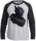 Camiseta blusa de frio manga longa Transformers Megatron vilão