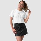 Camiseta Blusa Feminina Mão Coreana K-Pop Envio Imediato