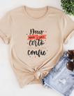 Camiseta Blusa Tshirts Deus Marcou O Tempo Algodão Unissex