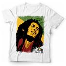 Camiseta Bob Marley Reggae Roots Música Moda