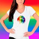 Camiseta Boca - Bandeira Orgulho - LGBT Camiseta Boca - Bandeira Orgulho - LGBT