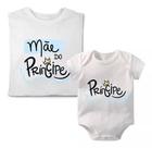 Camiseta Body Bori Tal Mãe Filha Filho Dia Das Mães Oferta
