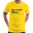 Camiseta Bora se beijar até o Brasil melhorar - Foca na Moda Camiseta Bora se beijar até o Brasil melhorar - Foca na Moda