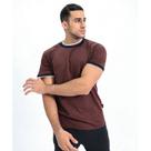 Camiseta bordada guarnição /camiseta basica/camiseta masculina/camiseta 100% algodão