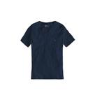 Camiseta Bordado Basic Color Royal Reserva