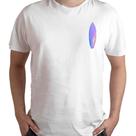 Camiseta Branca Adulto Surf Prancha Verão Poliéster Premium Mod. 12