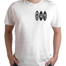 Camiseta Branca Adulto Surf Prancha Verão Poliéster Premium Mod. 18