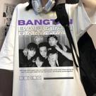 Camiseta Branca Bts V TAEHYUNG Kpop Euphoria Camiseta Branca Bts V TAEHYUNG Kpop Euphoria