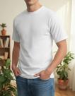 Camiseta branca Camisa Masculina Básica 100% Algodão 30.1 Premium