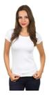 Camiseta Branca Feminina Babylook Sublimação 100% Poliéster