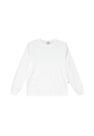 Camiseta Branca Manga Longa Algodão Menino Brandili Camiseta Branca Manga Longa Algodão Menino Brandili