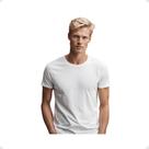 Camiseta Branca Masculina Slim Poliéster - Proteção UV Casual Dry Fit Camiseta Branca Masculina Slim Poliéster - Proteção UV Casual Dry Fit