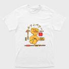 Camiseta Branca One Piece Punho Luffy King of Pirates Tamanho:G3Tecido:100% Algodão
