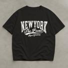 Camiseta Branca Oversized Algodao Masculina Tendência Neutra Camiseta Branca Oversized Algodao Masculina Tendência Neutra