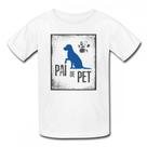 Camiseta Branca Pai de CÃO Camiseta Branca Pai de CÃO