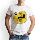 Camiseta Branca Pai de GATO Camiseta Branca Pai de GATO