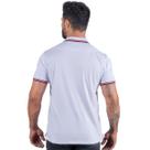 Camiseta Branca Polo Masculina Adulto 100% Algodão