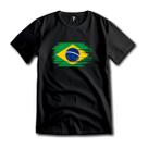 Camiseta Brasil Algodão Premium Verde E amarelo Camiseta Brasil Algodão Premium Verde E amarelo