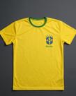 Camiseta Brasil Dry Fit Copa Futebol Ouro Torcedor Unissex Camisa Adulto
