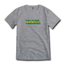 Camiseta Brasil Estampa Verde e Amarela Malha Fria Premium