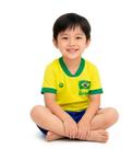 Camiseta Brasil Juvenil Torcida Copa do Mundo 2026 Cor:Amarelo VerdeTamanho:14 Camiseta Brasil Juvenil Torcida Copa do Mundo 2026 Cor:Amarelo VerdeTamanho:14