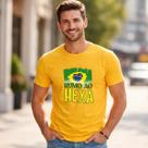 Camiseta Brasil Masculina Rumo Ao Hexa Copa Lançamento Moda