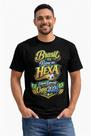 Camiseta Brasil Rumo ao Hexa 2026 Masculina/Feminina Copa Torcida