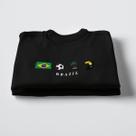 Camiseta Brazil 100% Algodao Estampa Premium Conforto Copa Hexa Tecido Leve Alta Qualidade Durável Camiseta Brazil 100% Algodao Estampa Premium Conforto Copa Hexa Tecido Leve Alta Qualidade Durável