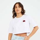 Camiseta Braziline Flamengo Cropped Fervor - Feminino - Bran