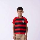 Camiseta Braziline Flamengo Manto - Infantil - Vermelho - 12