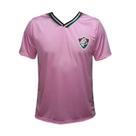 Camiseta Braziline Fluminense Bloom Masculino - Rosa