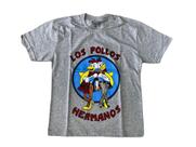 Camiseta Breaking Bad Los Pollos Hermanos Blusa Adulto Unissex Fl4779 BM