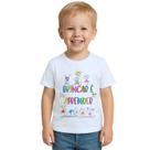 Camiseta Brincar é Aprender Crianças Estampa Personalizada Camiseta Brincar é Aprender Crianças Estampa Personalizada