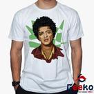 Camiseta Bruno Mars 100% Algodão Pop Geeko Camiseta Bruno Mars 100% Algodão Pop Geeko