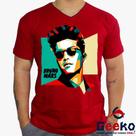 Camiseta Bruno Mars 100% Algodão Pop Music Geeko Camiseta Bruno Mars 100% Algodão Pop Music Geeko