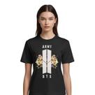 Camiseta BTS ARMY Camisa Estampada Kpop Unissex Básica