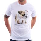 Camiseta Cachorro Buldogue Inglês - Foca na Moda