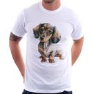 Camiseta Cachorro Dachshund - Foca na Moda