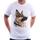 Camiseta Cachorro Pastor Alemão - Foca na Moda