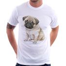 Camiseta Cachorro Pug - Foca na Moda Camiseta Cachorro Pug - Foca na Moda