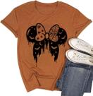 Camiseta CAFFAN Halloween Magic Kingdom Ghosts Spiders