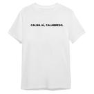 Camiseta Calma Calabreso Unissex Premium 100% Algodão Camiseta Calma Calabreso Unissex Premium 100% Algodão