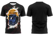 Camiseta Caminhão Estradeiro Camisa Caminhoneiro Quem Me Guarda Não Dorme