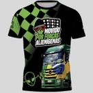Camiseta Caminhão Mercedes Movido Por Forças Alienígenas Camisa Caminhoneiro TAMANHO:MCOR:ESTAMPADO