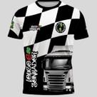 Camiseta Caminhoneiro Louco e Sonhador Camisa Caminhão