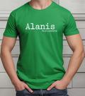 Camiseta Camisa Adulto Feminina Masculina Algodão Alanis Morisset te Cantora Show MD2