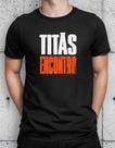 Camiseta Camisa Adulto Feminina Masculina Algodão Banda de Rock Titãs Encontro