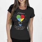 Camiseta Camisa Adulto Feminina Masculina Algodão Campanha Abril Azul Autismo Autista TEA MD1