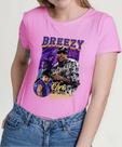 Camiseta Camisa Adulto Feminina Masculina Algodão Cantor Chris Brow n Rap Trap Internacional MD1